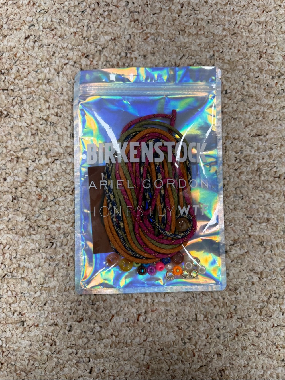 RARE LIMITED EDITION Birkenstock X Ariel Gordon X HonestlyWTF DIY Rope Kit Set